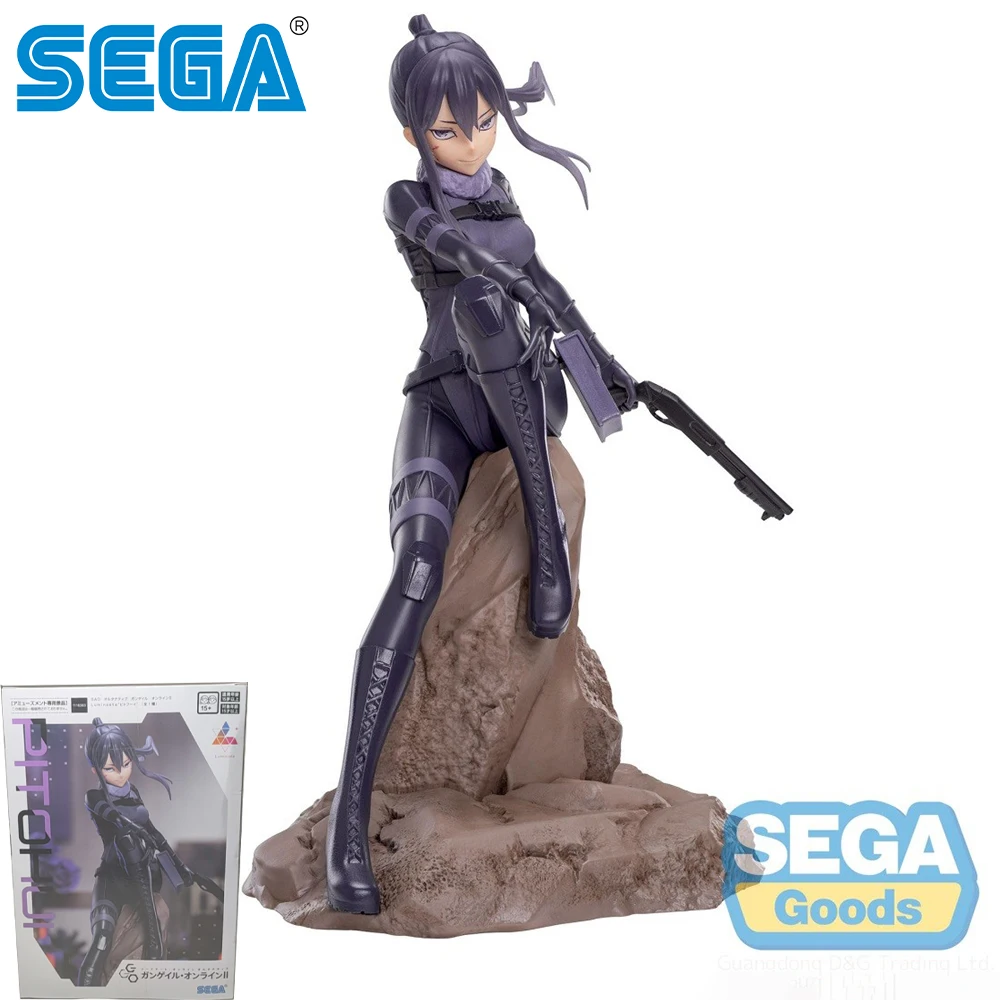 Op voorraad Origineel SEGA Sword Art Online Alternatief Gun Gale Online II Pitohui Collection Series Model stripfiguur