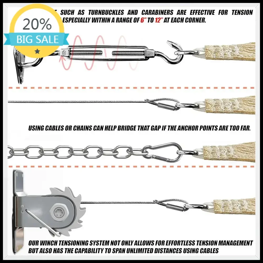 

Тент-парус для улицы 16 футов x 16 футов x 22,6 футов, бирюзовый, с защитой от УФ-излучения 95%, сверхпрочный, настраиваемый размер