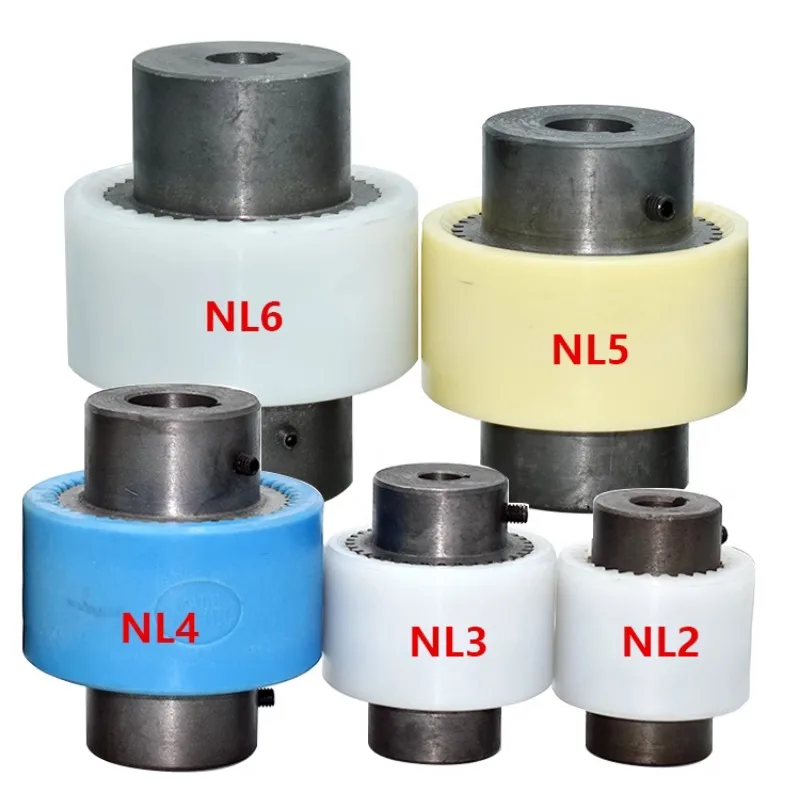 

NL reinforced inner tooth nylon sleeve coupling shaft sleeve oil pump motor connector