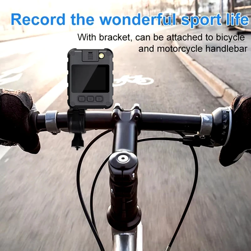 A86G-4K Mini Camera Law Enforcement Recorder WIFI Camera With High-Definition Screen Police Bodycam