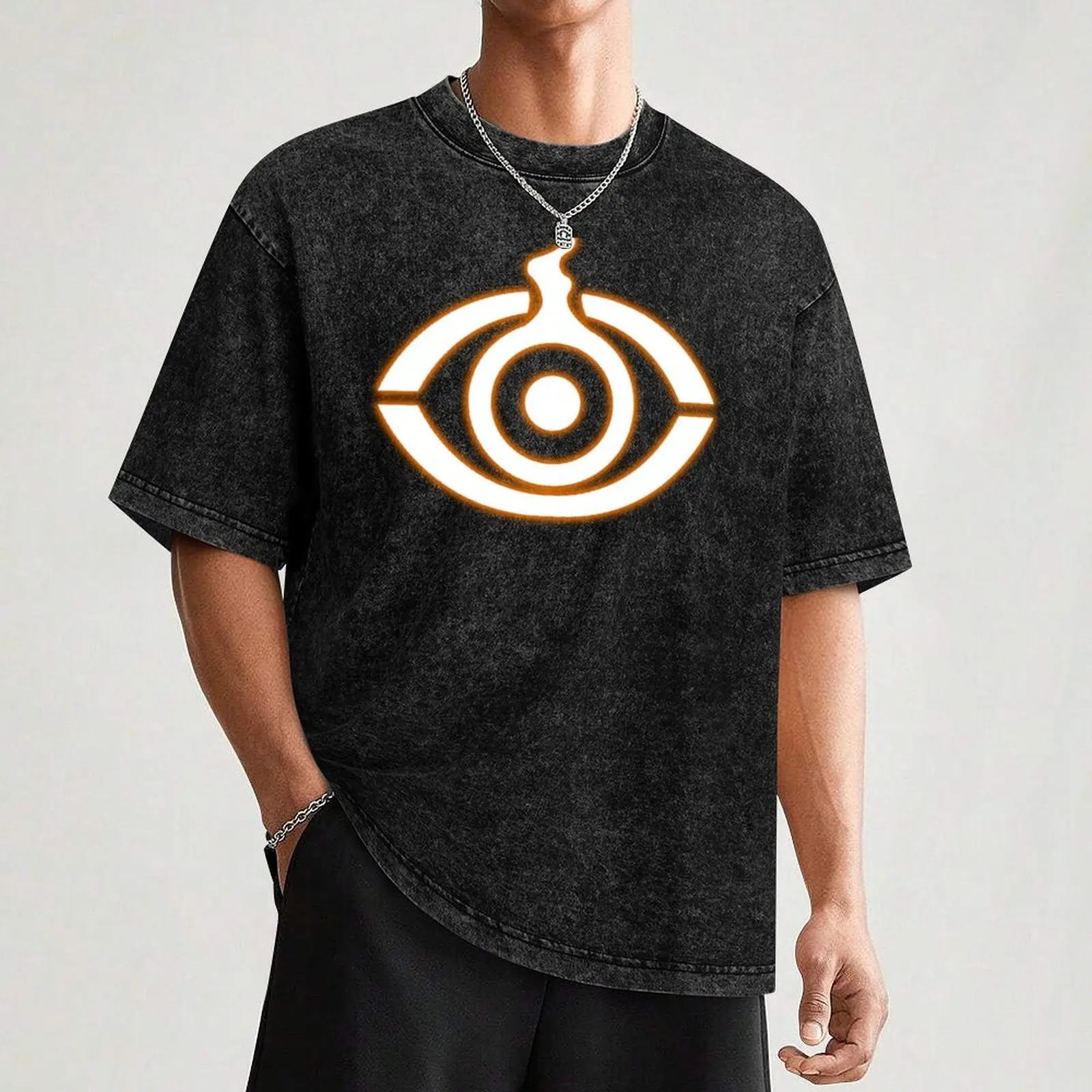 Kamen Rider Ghost Logo T-Shirt Casual Basic Short Sleeve T-Shirt