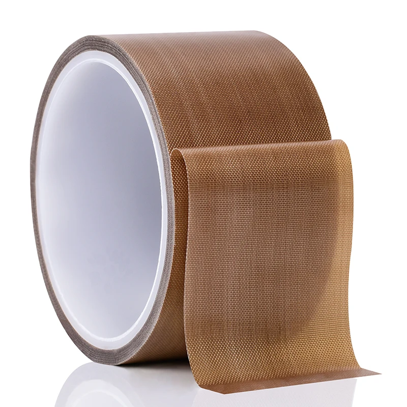 10m High Temperature Resistant PTFE Tape 300 Degree Sealing Machine Thermal Insulation Coating Cloth Electrical Insulation Hand