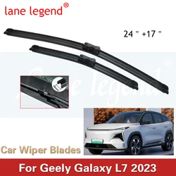 Car Wiper Blades For Geely Galaxy L7 2023 PHEV 1.5 DTH Car Accessories 2Pcs Front Windscreen Wiper Blade Brushes Cutter