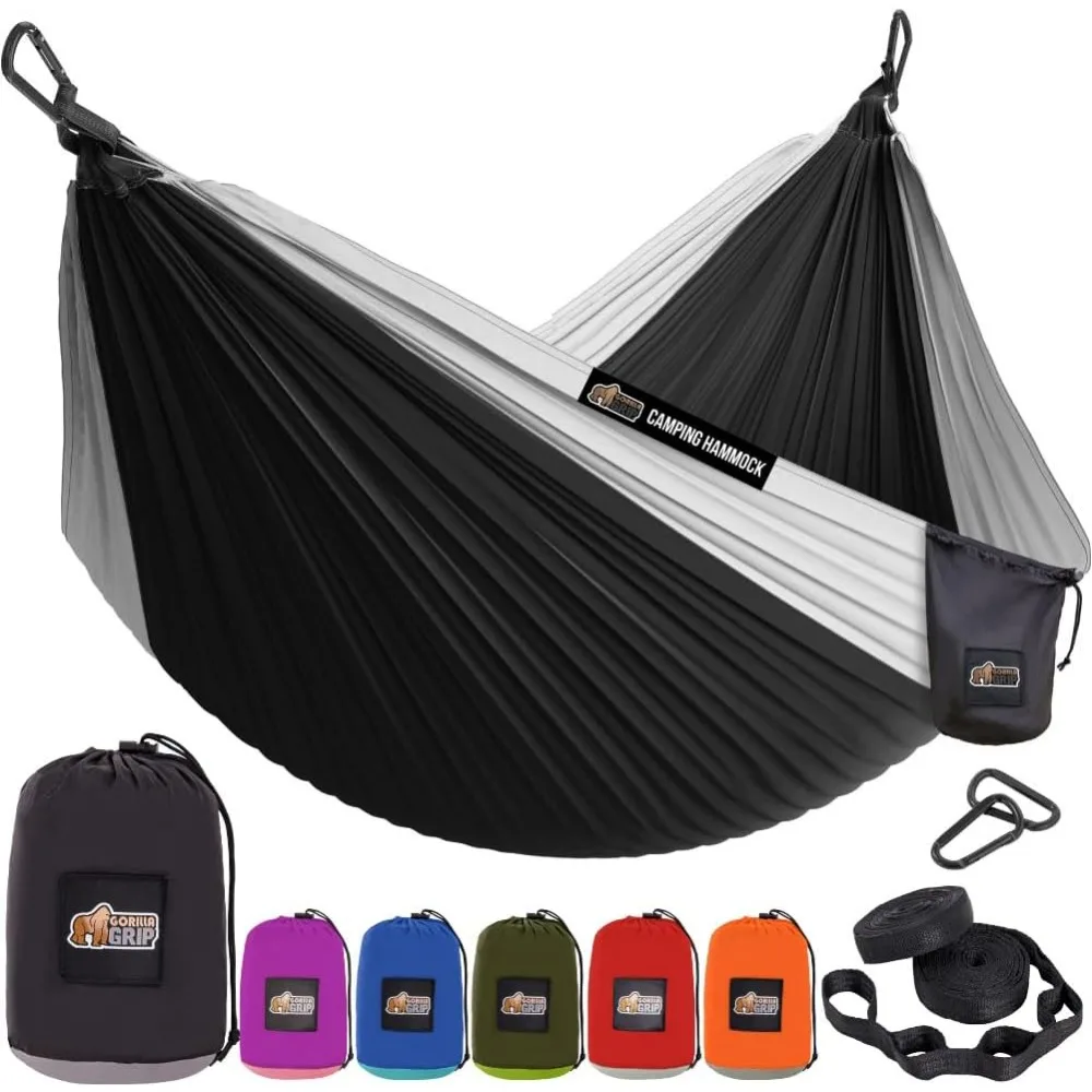 

Camping Hammock with High-strength Tree Straps, Portable Outdoor Hammock, Easy-to-use Travel Swing Chair
