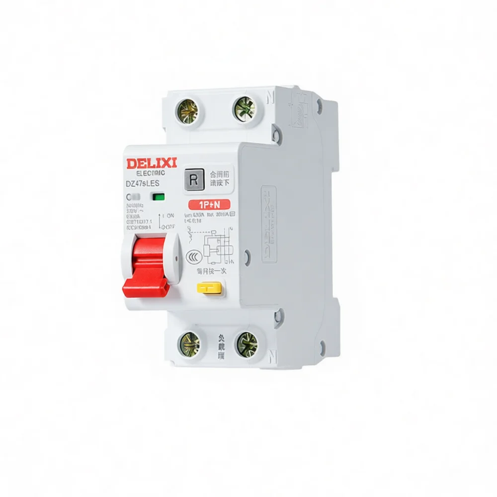 For Delixi DZ47SLES Automatic Circuit Breaker Residual Current Protector Miniature Switch For Secure Power Distribution System