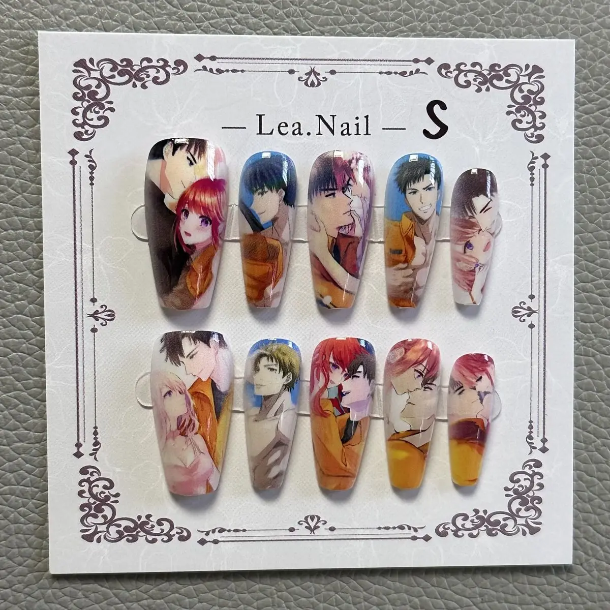 

Fire in His Fingertips Wear Armor Nail Creativity Jewelry Cosplay Props Hand Accessories Exquisite Girl Manicure Birthday Gift