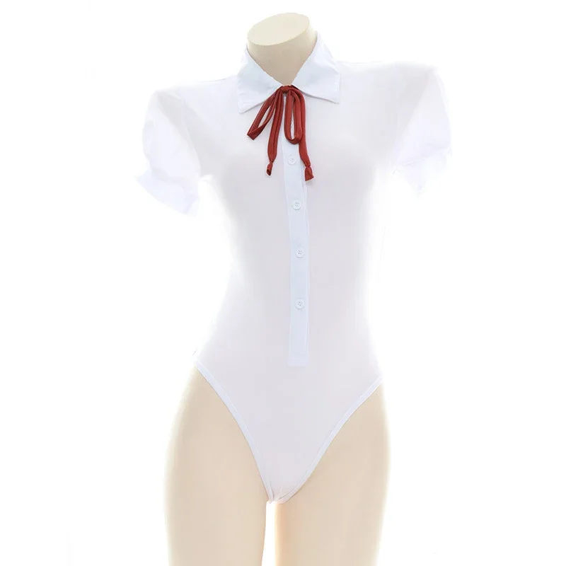 AniLV Student Sailor Unifrom Series Bodysuit Swimsuit Costume JK Anime School Girl Swimwear Beach Pool Party Sukumizu Cosplay MS