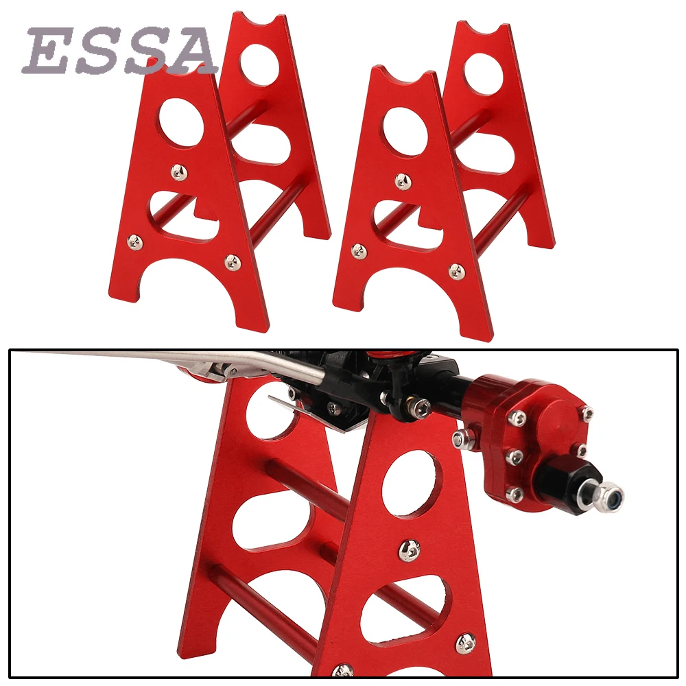 

1 SET Simulation Metal Jack Repair Tool Frame Placed Holder for 1/8 1/10 RC Crawler Axial SCX10 I II III TRX4 Model Car