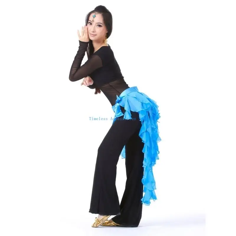 

97QE Adjustable Belly Dance Waist Wrap Belt Hip Wrap Hip Scarf for Indian Belly Dancer Stage Performances Waist Accessories