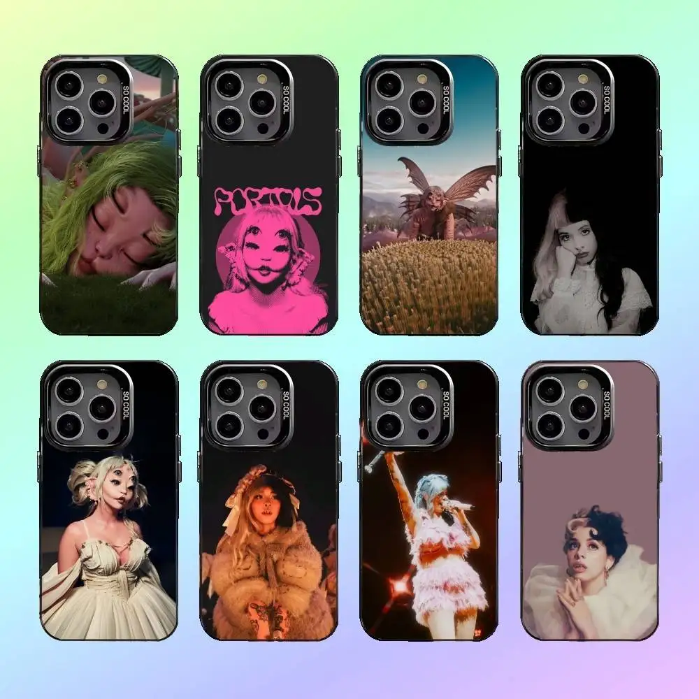 

M-Melanie M-Martinez Portals Phone Case For iPhone17,16,15,14,13,12,11 Plus,Pro Max Colored silver phone case