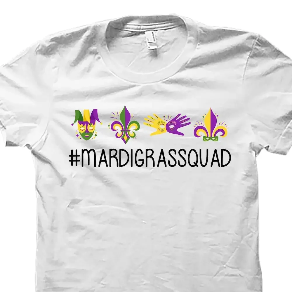 Mardi Gras T Shirt New Orleans Louisiana Os5123