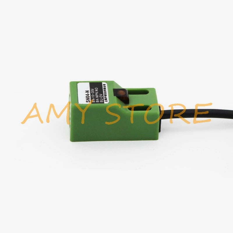 Inductive Proximity Sensor SN04-N NPN 4mm Detection Switch 3-wire NO 6-36VDC 18 x 18 x 36mm Proximity Switch