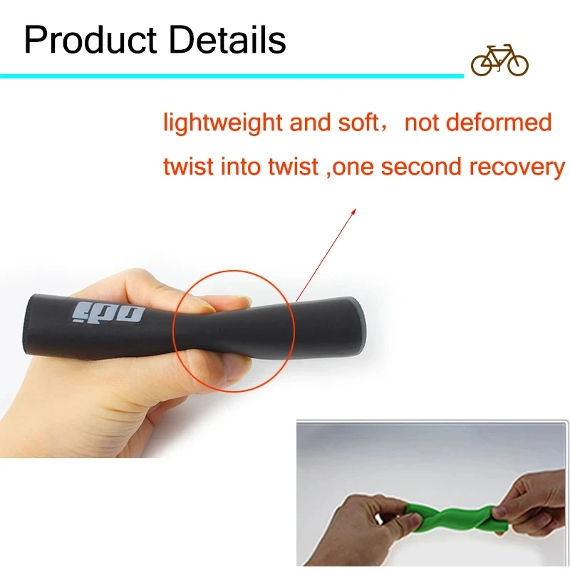 ODI MTB Bike Grips Bicycle Handlebar Grips Silicone Shock Absorber Soft Mountain Bike Handles Grip Bike Handlebar Cover