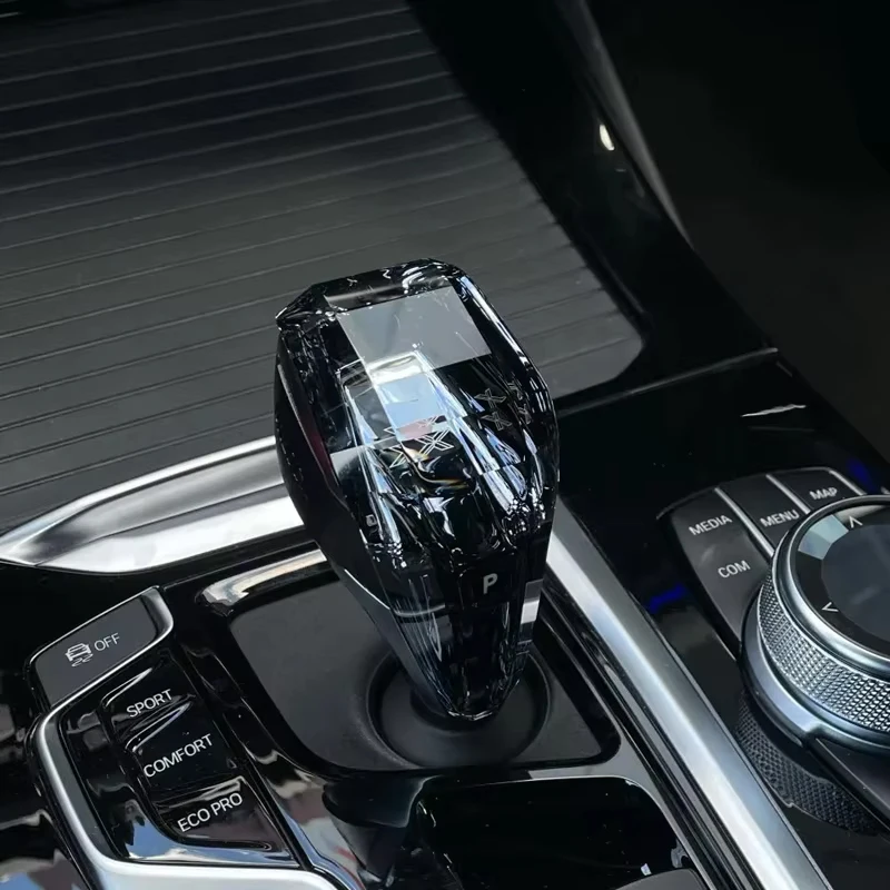 Crystal Gear Shift Knob Short Type For BMW 5 Series G30 G01 G02 F25 F26 F10 F18 F12 F15 F16 X5 E70 F20 F30 Car Accessories