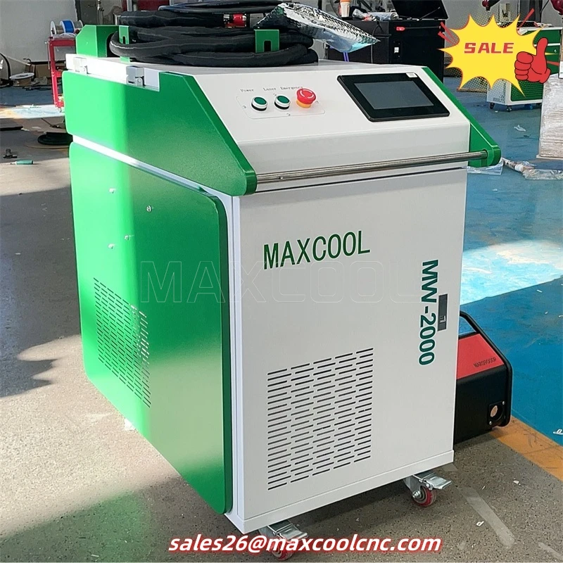 Optical Fiber MAXCOOL LASER Iron Metal Words Channel Letter Laser Welding Machine Laser Soldering Machine for Stainless Steel