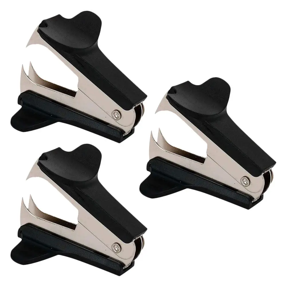 

3Pcs Staples Remover Desktop Staple Puller Universal Removal Tool for Office School Home Quiet Non-Disruptive High-Quality