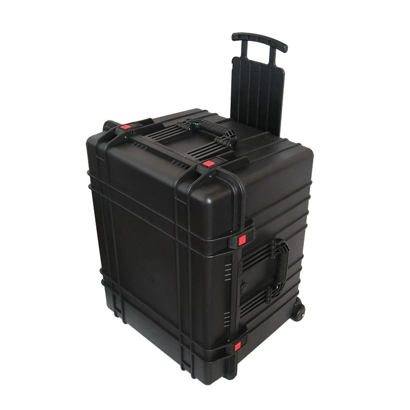 

Large safety box, shockproof tie rod equipment box, tool instrument box, waterproof case, with tie rod