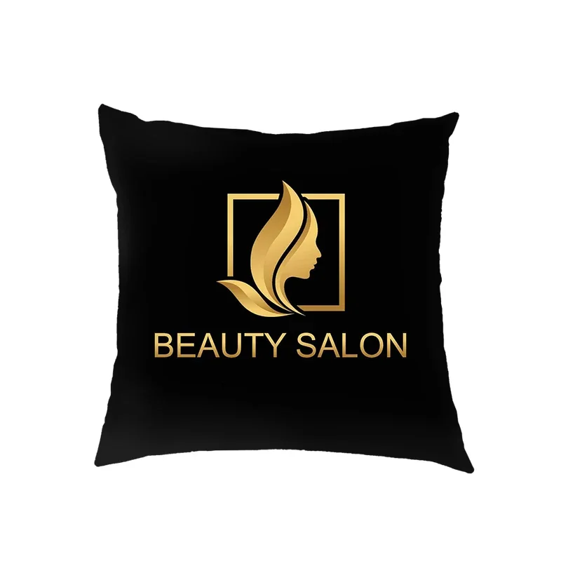 Beautiful Nail Polish throw pillow cover with short plush print for living room sofa decoration cushion cover pillow covers