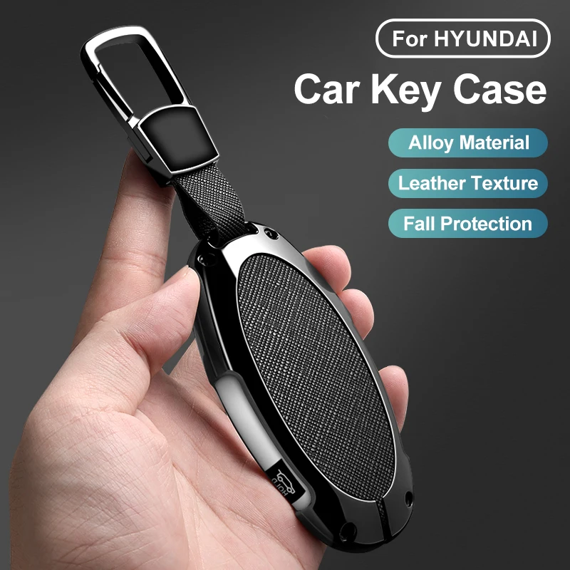 For Hyundai Elantra Tucson Sonata LAFESTA ix35 Car Key Shell Fob Key Cover Case Holder Keychain Accessories Key Case for Car