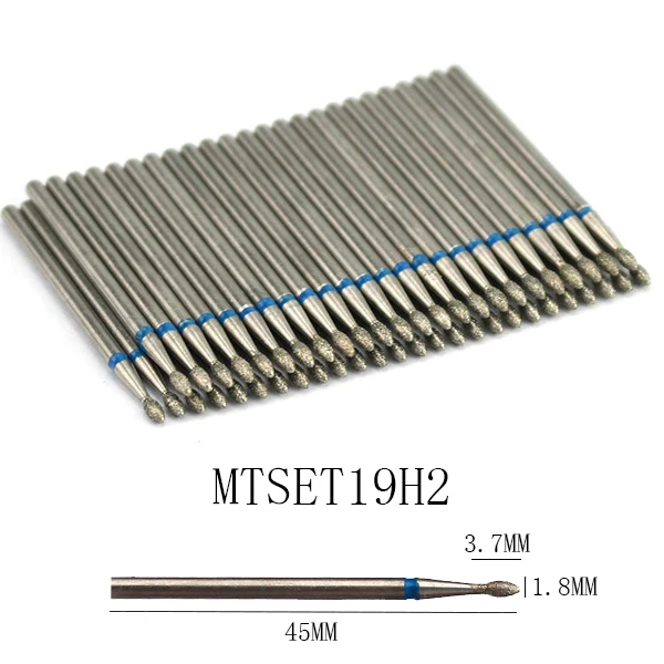 50pc Diamant Nagel Bohrer Häutchen Sauber Bit Set Fräser für Maniküre Elektrische Cutter Bits Zubehör Abgestorbene Haut entfernen