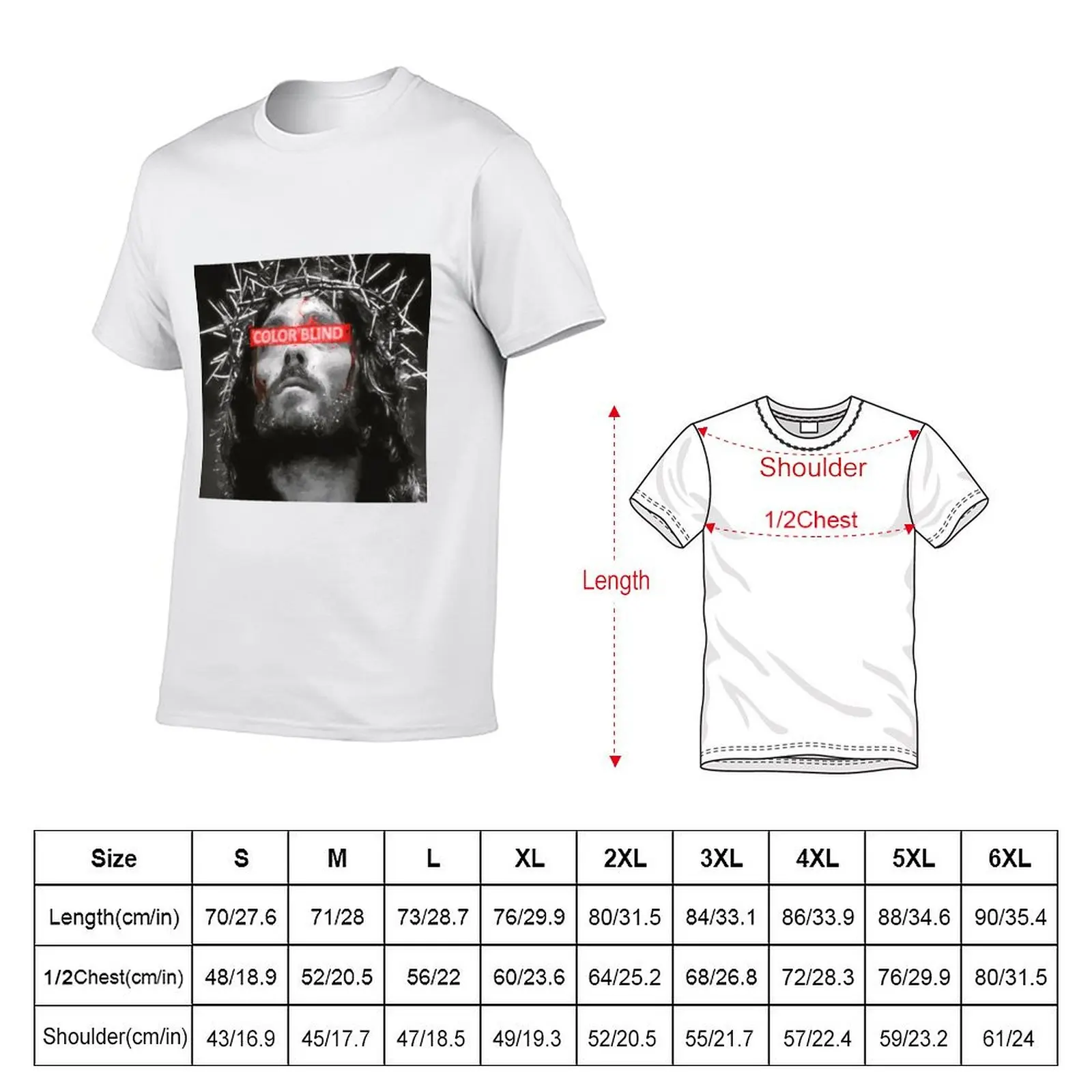 Color Blind T-Shirt Summer Sports Quick Dry T-Shirt
