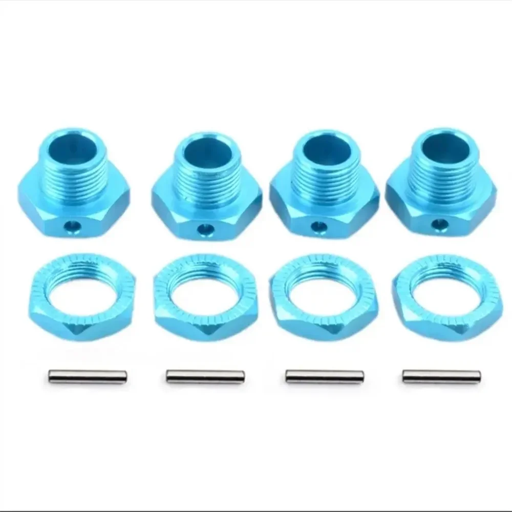 Wheel hubs 17mm Hex Nuts Threadlock Replace 5353X for RC Traxxas 1/10 E-Revo E-Maxx Revo 3.3 Slayer Pro 4x4 Summit XO-1