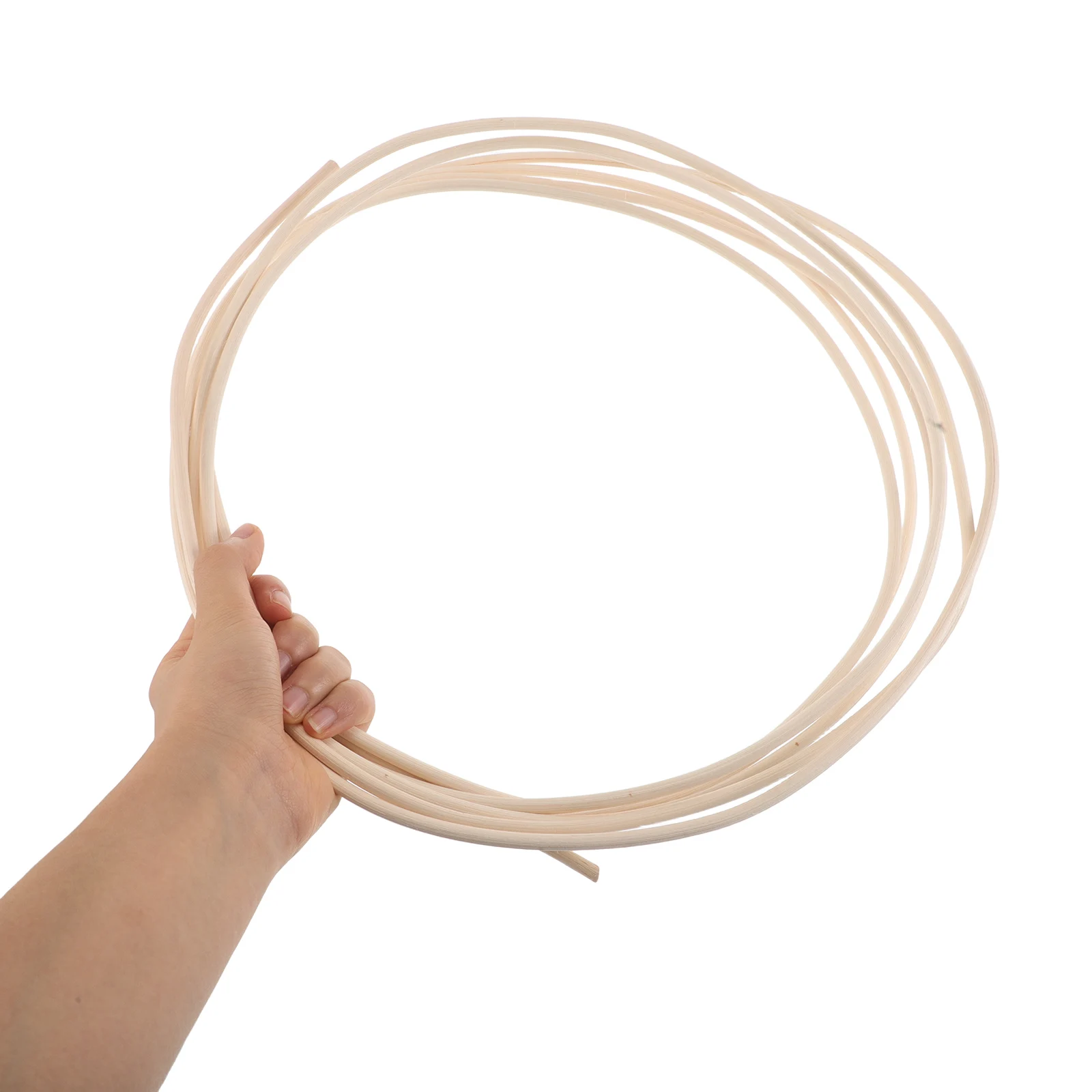 

1 Roll Rattan Cane Webbing Roll Natural 5Mm Basket DIY Chair Repair Supplies Balcony Furniture Fixing Kit Handwoven Craft