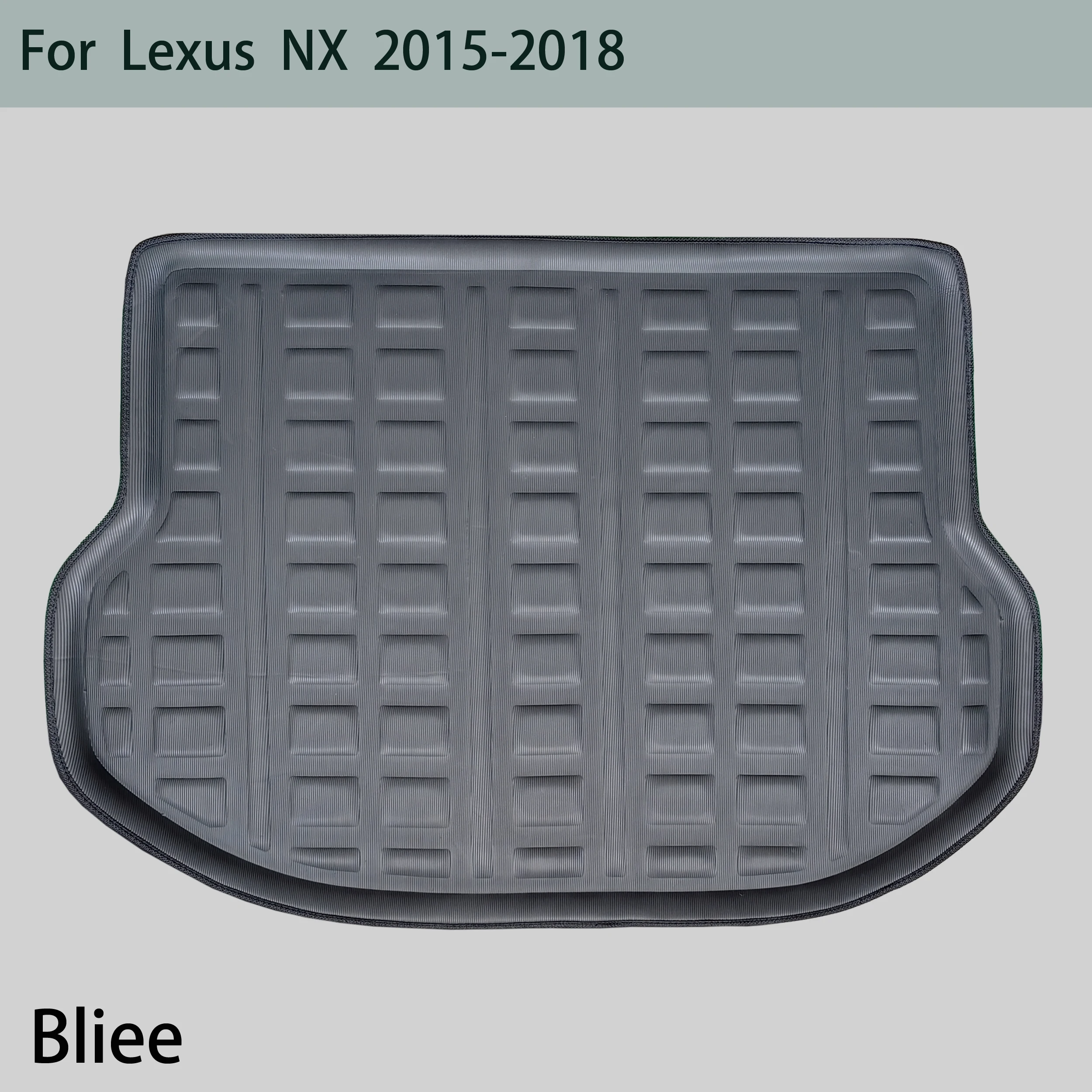 For Lexus NX NX200T 300H NX300 2015 2016 2017 2018 Tailored Rear Trunk Mat Cargo Liner Boot Floor Tray 3D Protector Accessories view 2