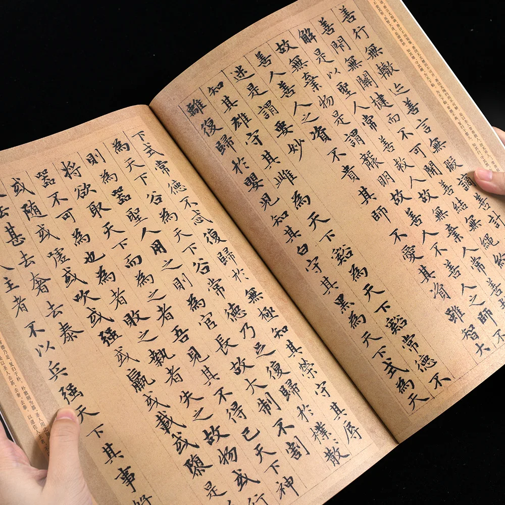 Zhao Mengyu Xiaokai Taode Ching Brush Calligraphy Practice Sticker Original Post Adult Brush Writing Post