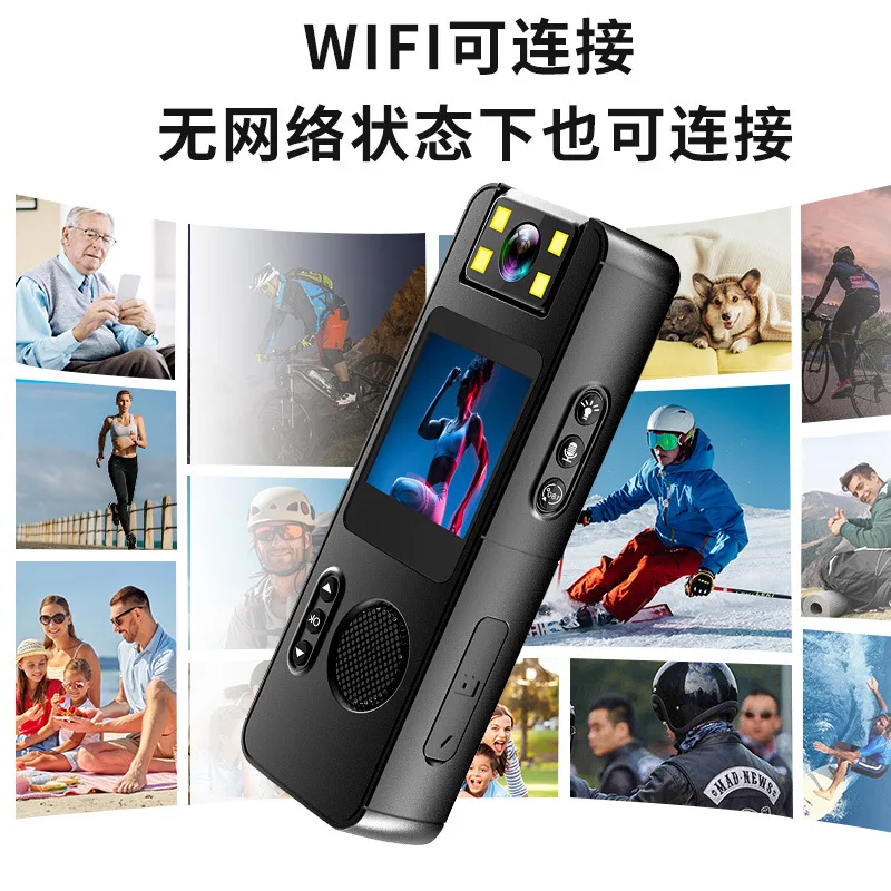

CS11 HD Screen Clip Camera, Wireless WiFi Action Camera, Outdoor Night Vision, Cycling Handheld Recorder, Sports Video Camera