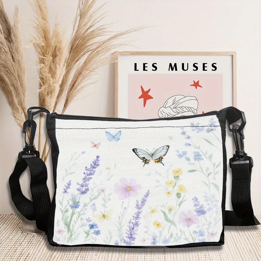 

Лавандовая сумка через плечо, модная легкая сумка через плечо, сумка через плечо для отдыха и путешествий, подходит для ежедневного использования