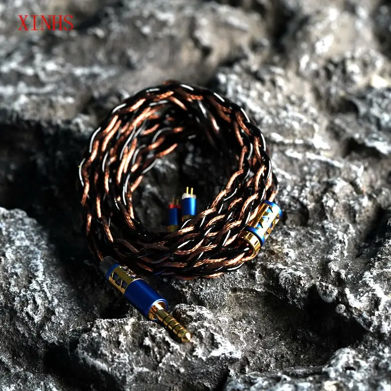 

XINHS new flagship P12 4-core Night Trail Furukawa copper HIFI headphone upgrade cable, high-purity 6N OCC, suitable for MMCX/0.