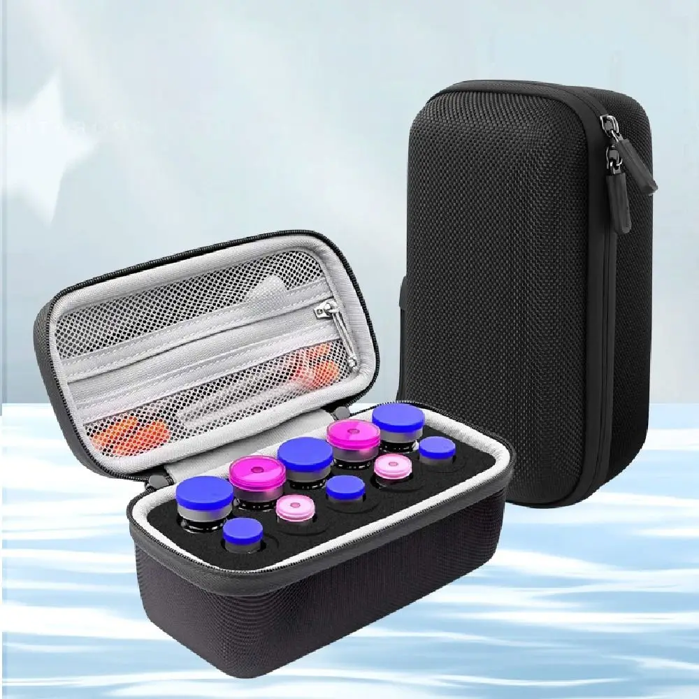 3ML/10ml Insulin Vial Storage Case 9/10/15/30 Slots Dust-proof Essential Oil Case Shockproof Waterproof Insulin Organizer