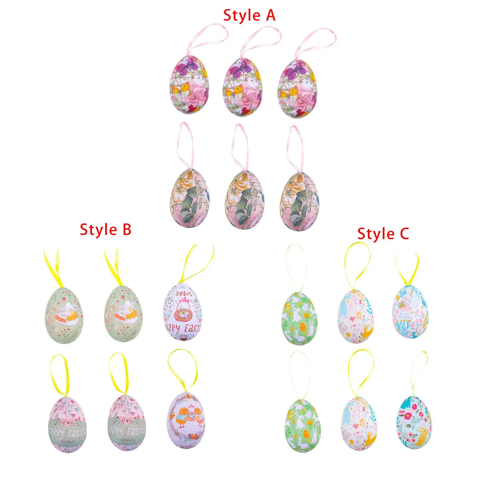 6X Easter Egg Hangi… - image