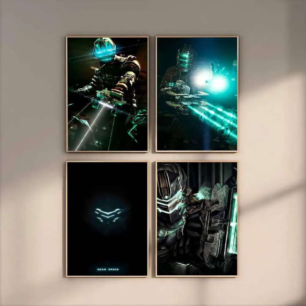 Hot D-Dead Space Game Poster HD Home Decor Sticky Wall Waterproof Home Living Room Bar Aesthetic Decor
