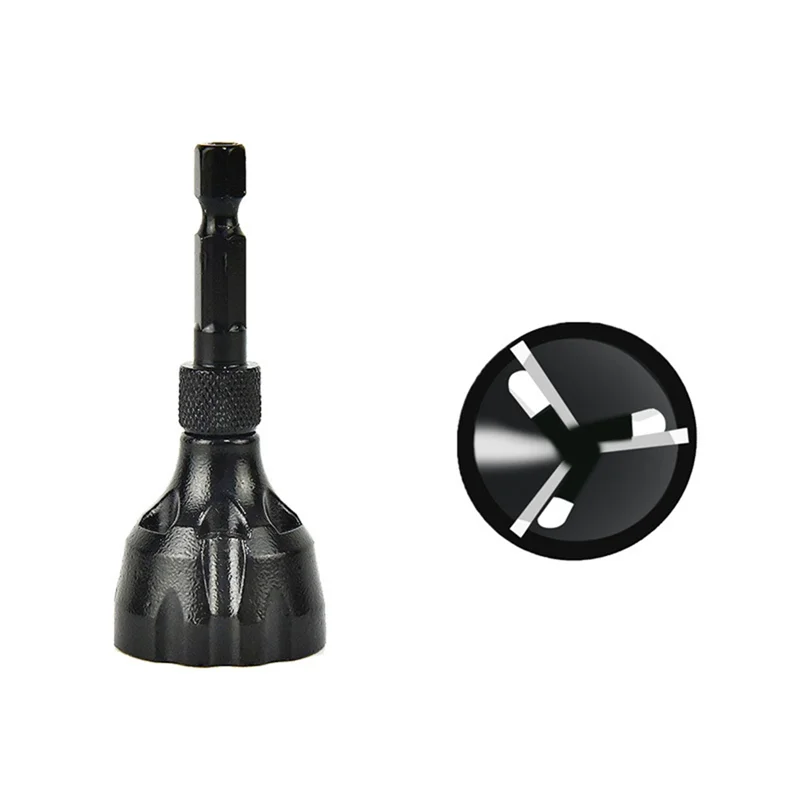 

A59Z-Thread Deburring Tool Deburring Cutters Bolt Thread Repair With Quick Release Shank Fits, For Repairing Damaged Bolts 3-20M