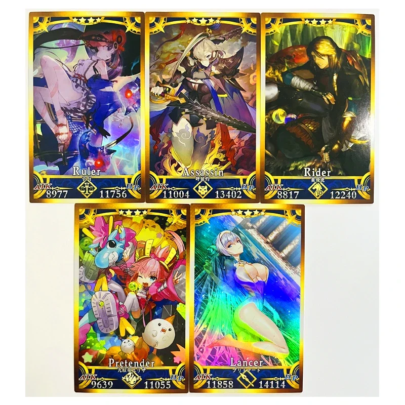 46pca/set Fate FGO No.5 Moon Cancer Pretender saber ACG Sexy Toys Hobbies Hobby Collectibles Game Collection Anime Cards