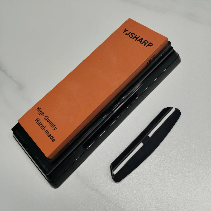 

Набор из 3 точильных камней, зернистость 1200, точилка для кухонных ножей, средний шлифовальный камень с размером 7,1 x 2,4 x 0,6 дюйма