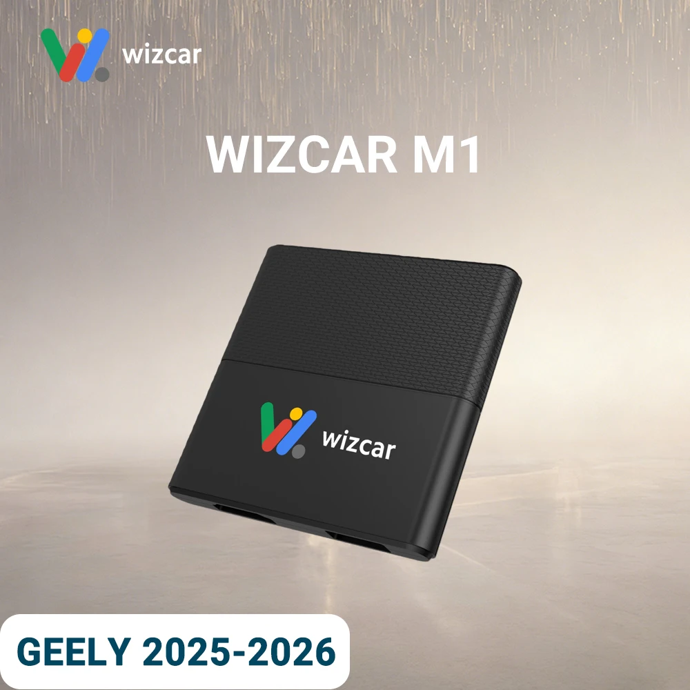 Geely Coolray Tugella 2025-2026 WIZCAR M1 Wireless Android Auto Support Google Waze Map Spotify Navigation For Android Phone Use