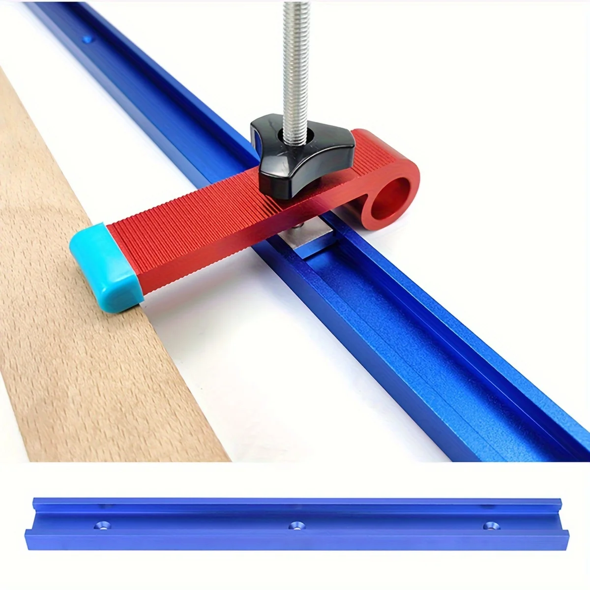 Imagem -06 - T-slot Miter Track Jig Fixture Slot Connector Liga de Alumínio Carpintaria Chute Rail Ferramentas de Carpintaria 30 tipo 3080cm Pcs