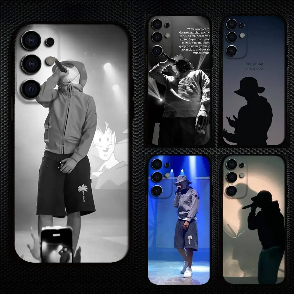 

B-BENY JR Rapper Phone Case For Samsung S25,S24,S21,S22,S23,S30,Ultra,S20,Plus,Fe,Lite,Note,10,9,5G Black Cover