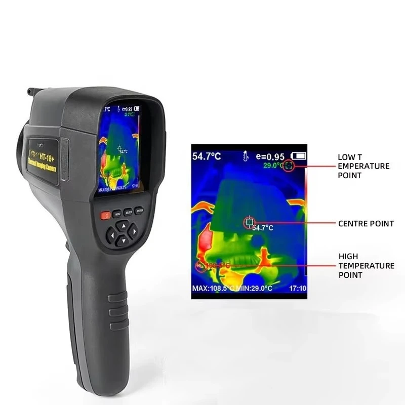 Hti 18 + Long Range Digital Infrared Thermal Imager