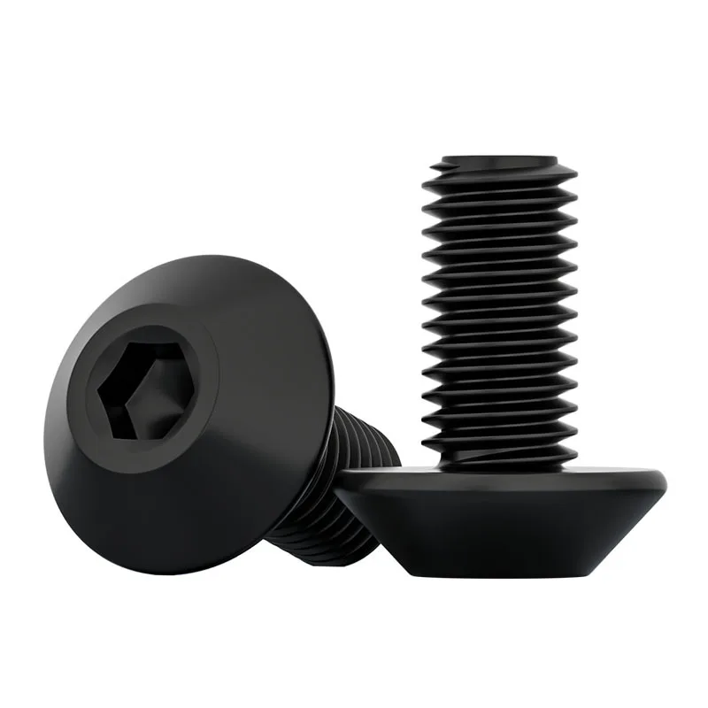 

Umbrella-head screws, 12.9 grade high-strength mushroom head milling machine CNC cutter head bolts, 10.9 grade M5 M6 M8mm