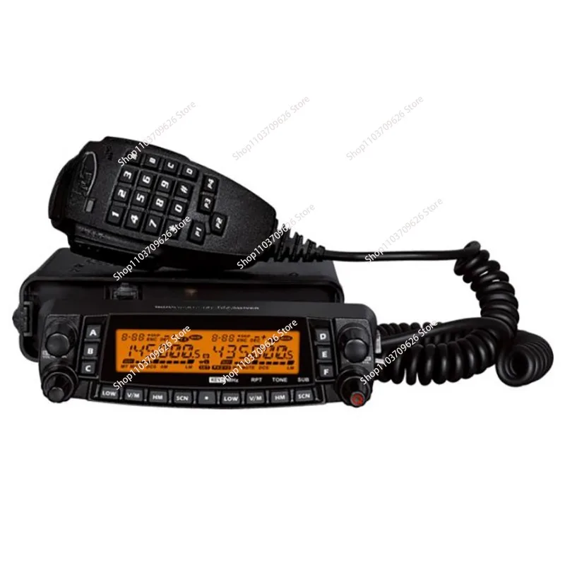 TH-9800D Quad Band 50W Cross-Band Mobile, A+B Dual Band Two Way Radio