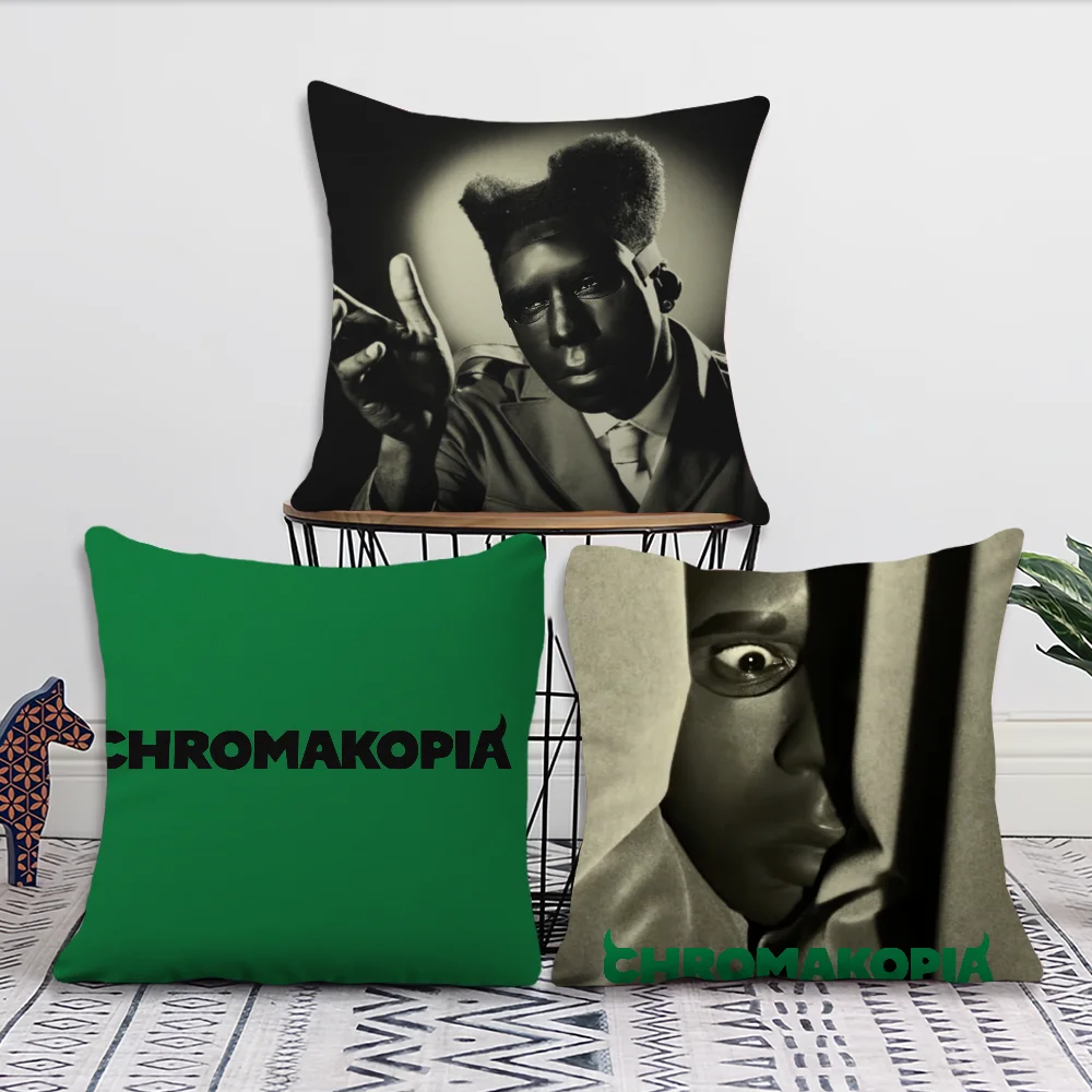 Singer T-Tyler The C-Creator C-Chromakopla Pillow Case Square Cushion Room Bedroom Headboard Sofa Living Backrest Accessories