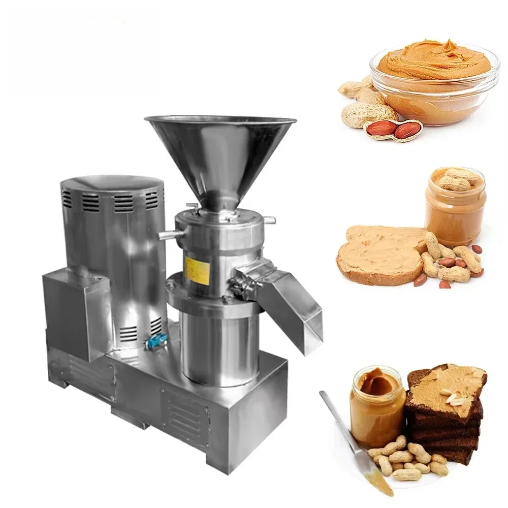 Peanut Butter Making Machine Colloid Mill For Sesame Butter Mini Steel Butter Mill