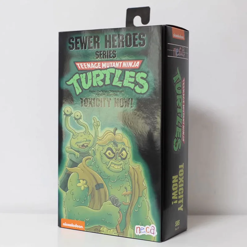 NECA 54256 Figurka Wojowniczych Żółwi Ninja TMNT Figurki Akcji 7-calowy Ruchomy Model Lalka Ozdoby Prezent dla Dzieci Oryginalny