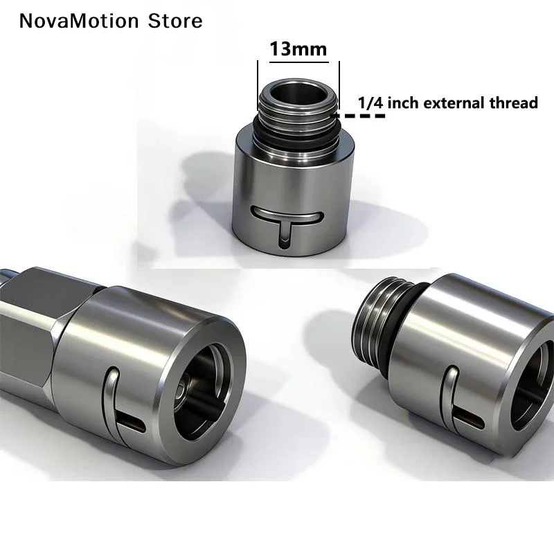 [NM]1Pcs External Thread Connect Cleaning Nozzle Tips 1/4 3/8 Inch Pressure Washer Adapter K Series For Karcher/Lavor[NM]