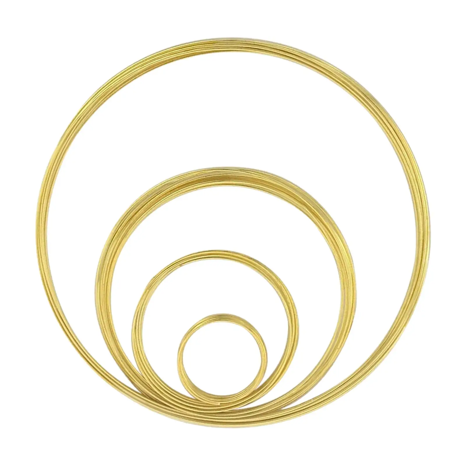 Memory Wire for Jewelry Making Stainless Steel Beading Wire 4 Loop Coils for Bracelet Necklace DIY Craft Supplies