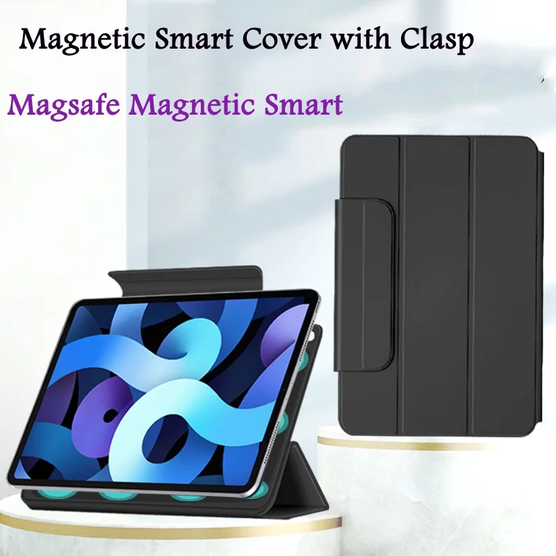 

Case for IPad Pro 12.9 2022 6th M2 Pro 12.9 2021 2020 2018 Air 5 4 Mini 6 10th Gen 10.9inch Pro 11 Magnetic Wireless Case